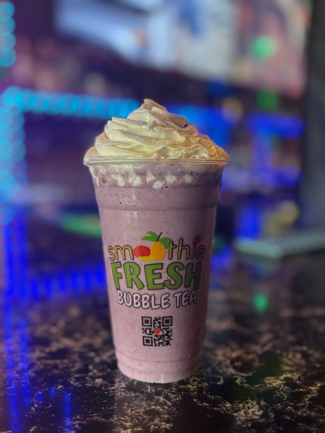 Berry Bliss Smoothie at BITES Food Court + Bar, Langley Park