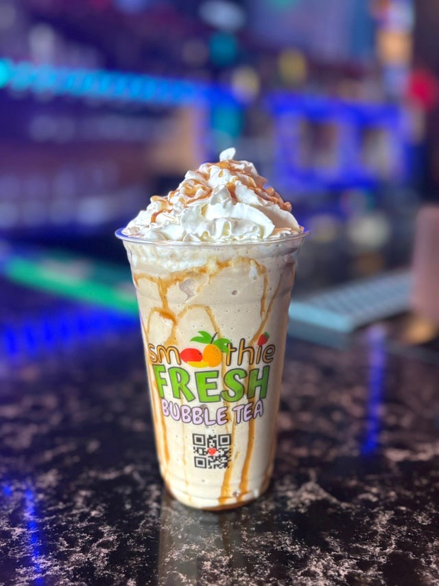 Caramel Dream Smoothie at BITES Food Court + Bar, Langley Park